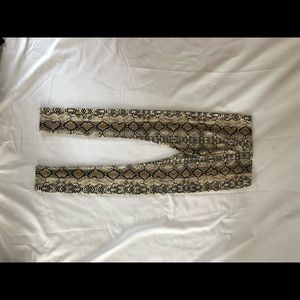 AKIRA Pants - AKITA Snakeskin Leggings - Size M (NEW) AKIRA Pants - AKITA Snakeskin Leggings - Size M (NEW)